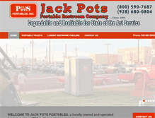 Tablet Screenshot of jackpotsportables.com